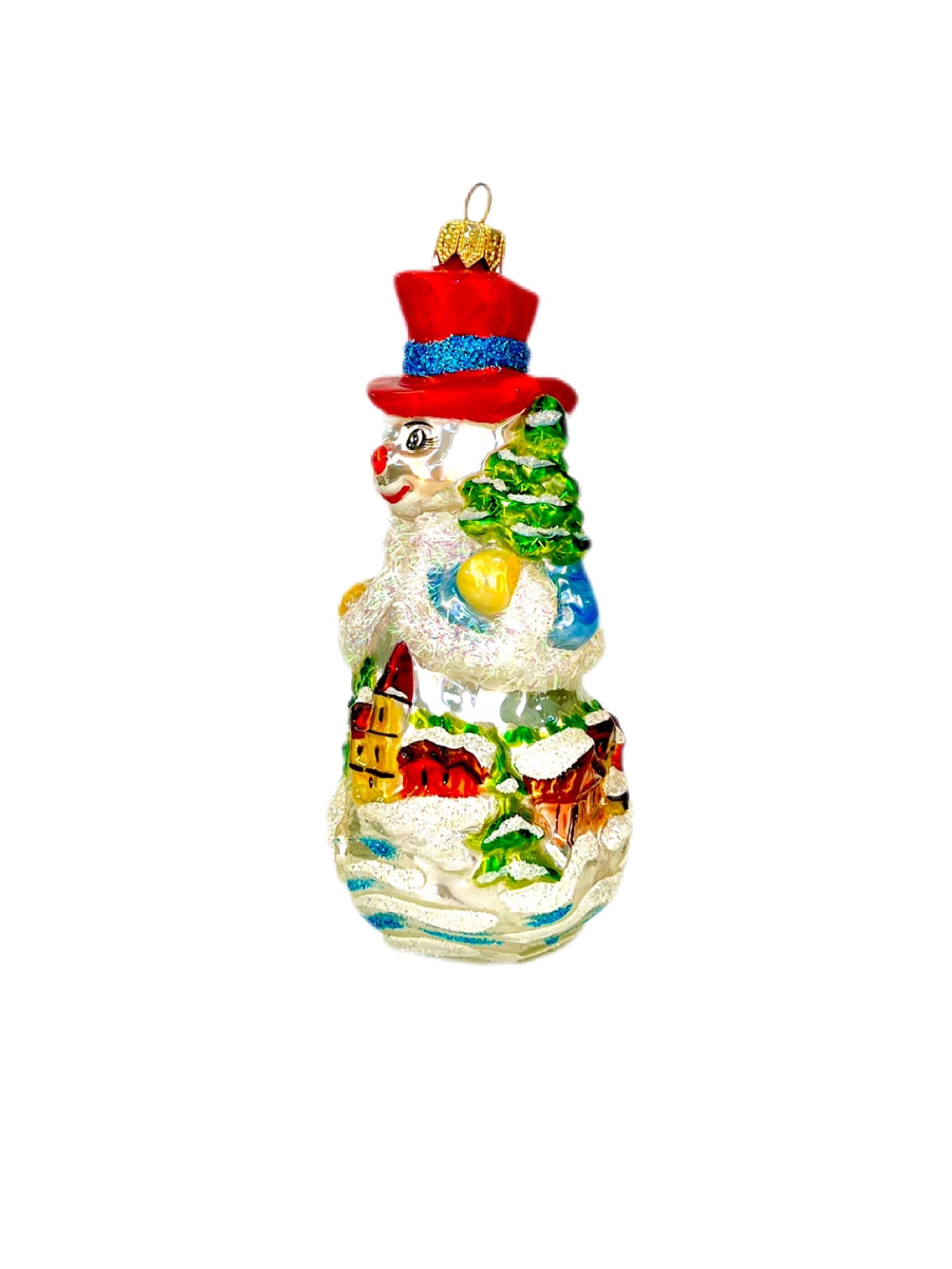 Snowman Painted Scene