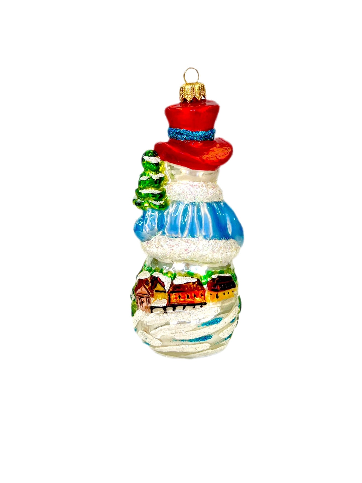 Snowman Painted Scene