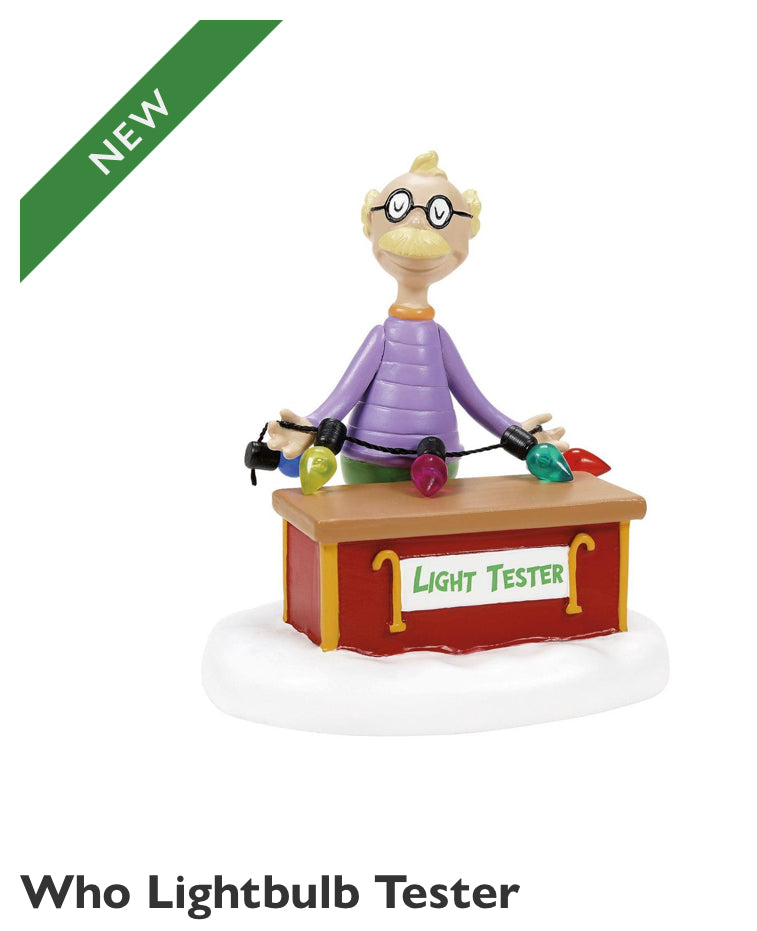 Who lightbulb tester