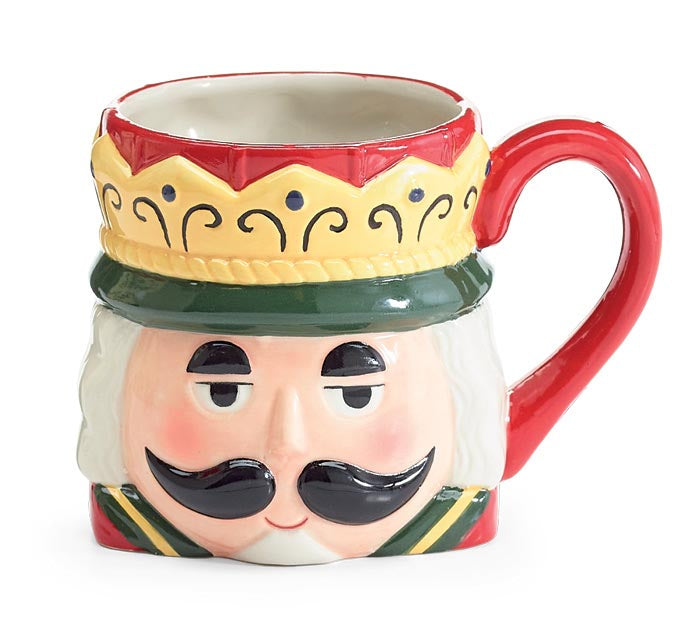 CLASSIC NUTCRACKER HEAD SHAPE MUG