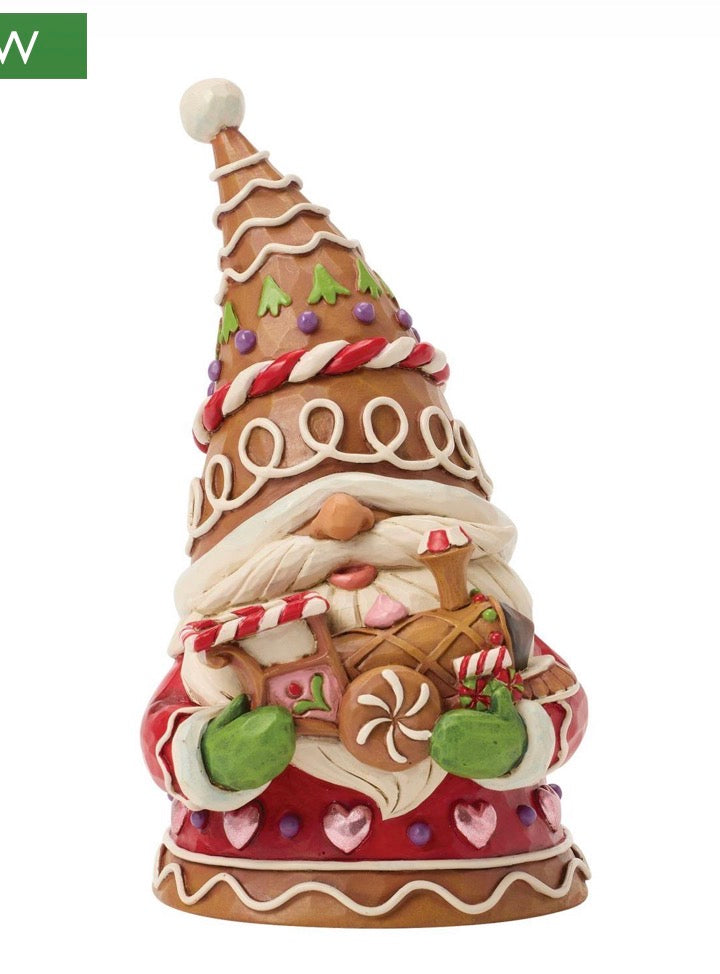 Gingerbread Gnome Train Figure