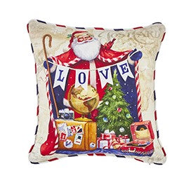 14" Postcard Pillow