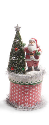 10" RETRO CHRISTMAS FRIENDS BOX