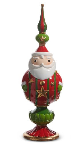 13" SANTA OR NUTCRACKER FINIAL