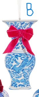 6" CHINOISERIE MELODY ORNAMENT