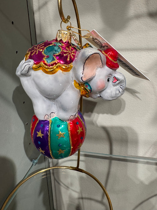 ELEPHANT ON BALL