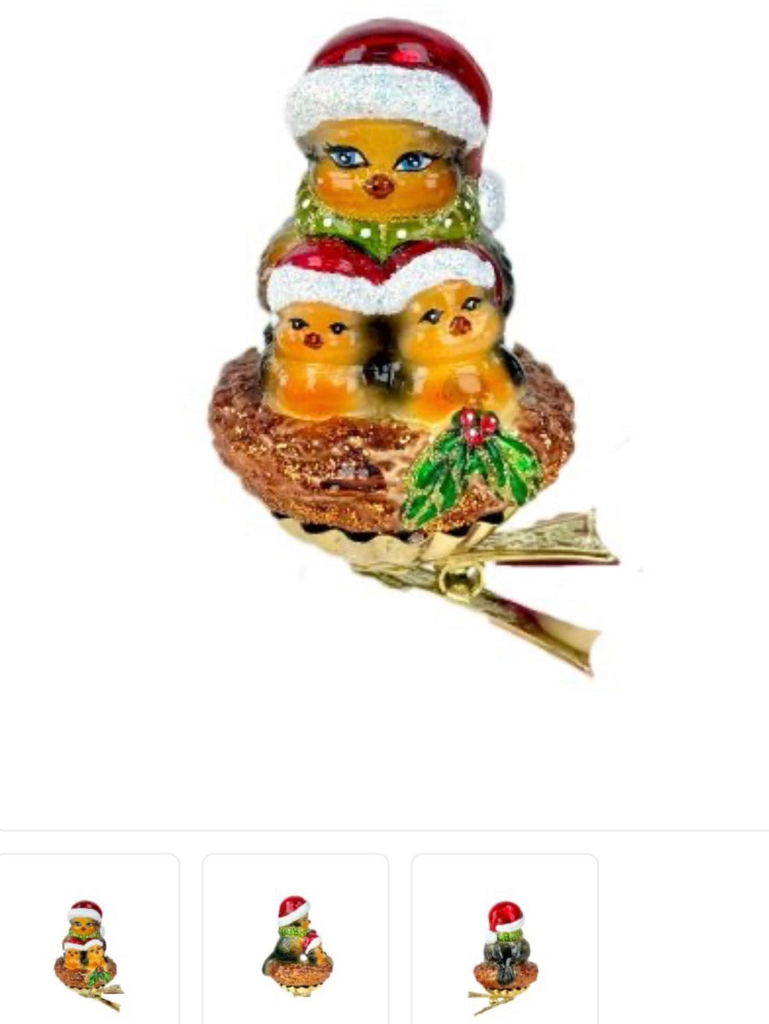 Mini birds on a clip 3004A