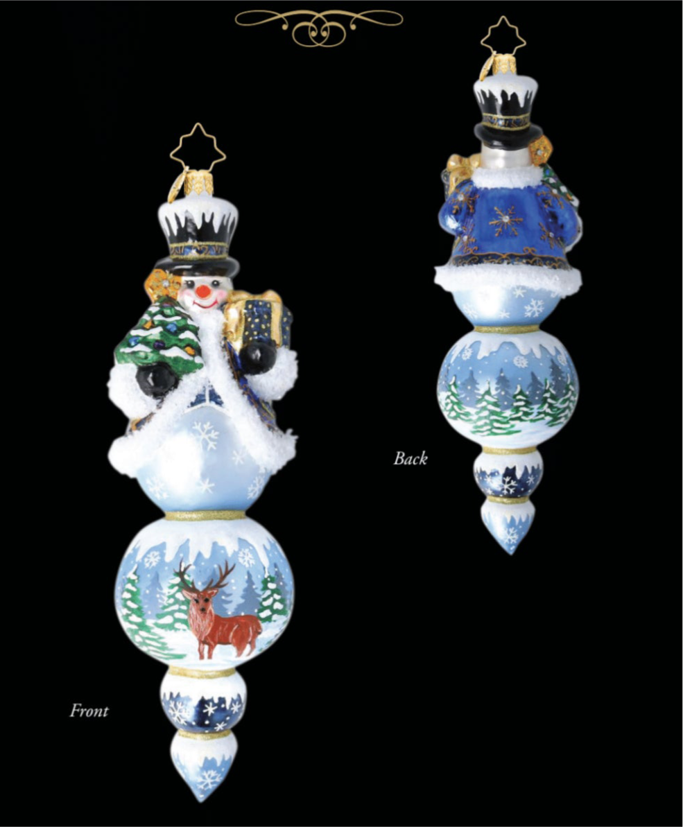 The Regal Snowman Drop