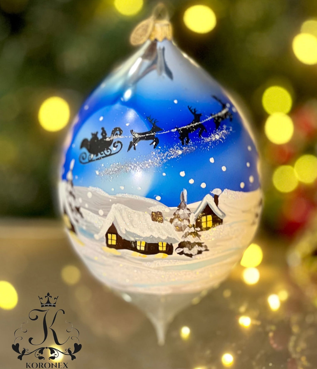 CHRISTMAS JOY TEARDROP