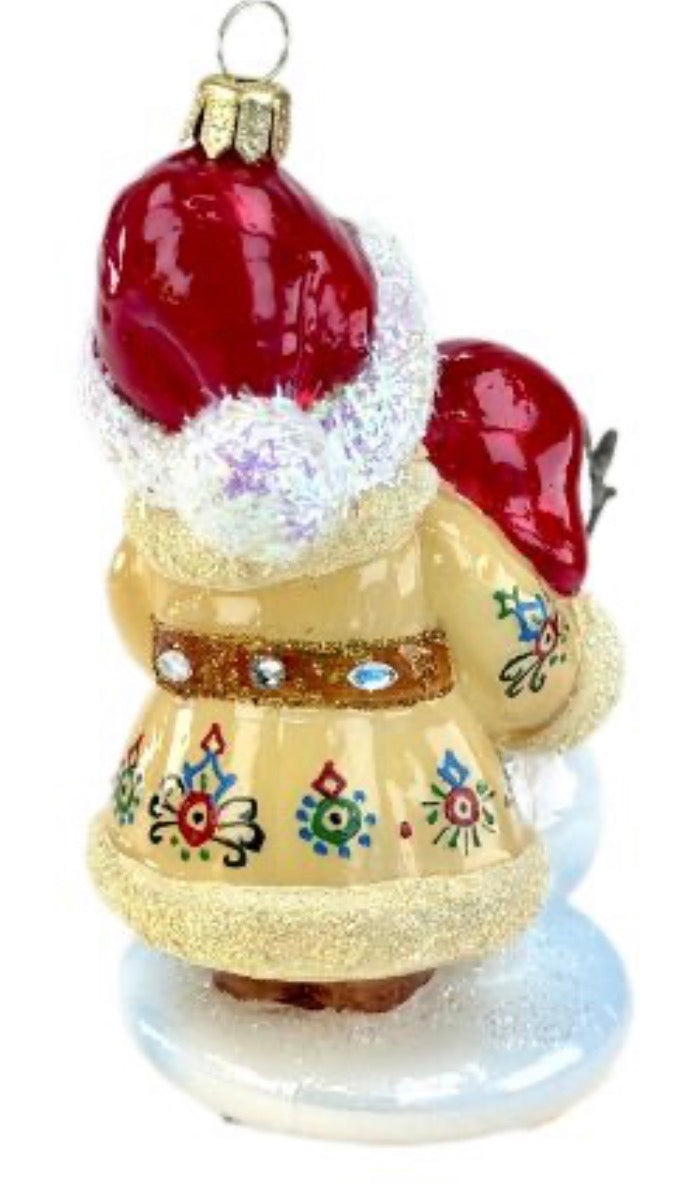 Santa Claus with a snowman 2720X
