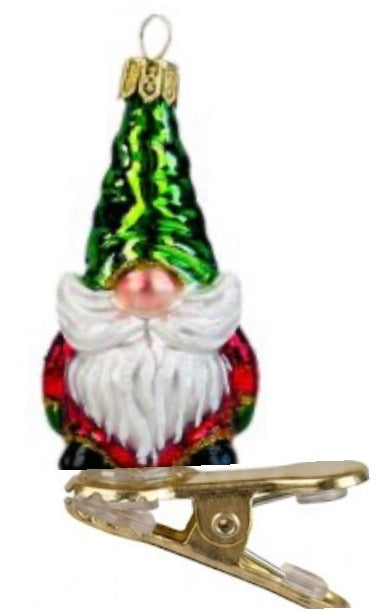 Yuletide Clip-On Gnome