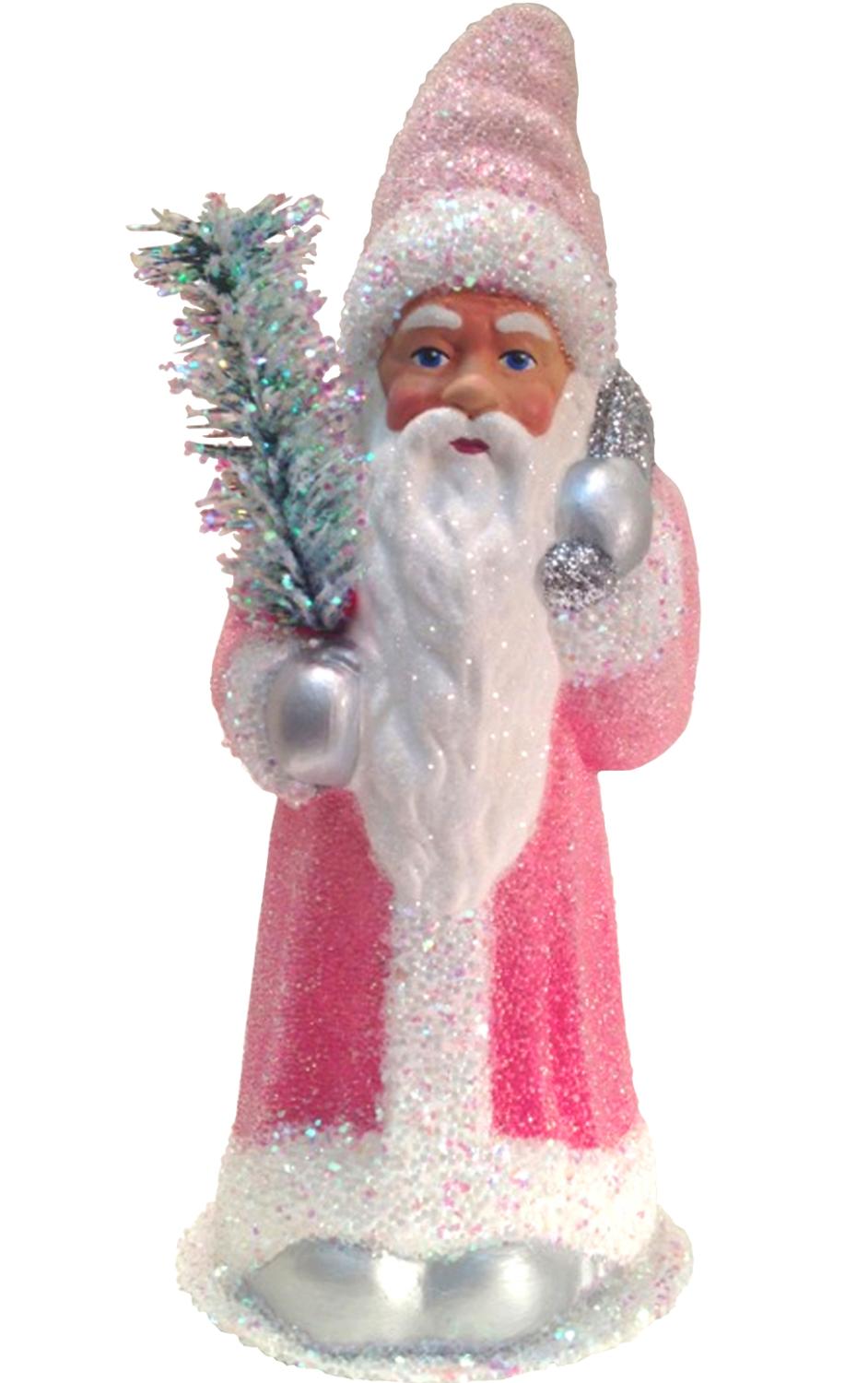 Santa Rose Coat with Glitter