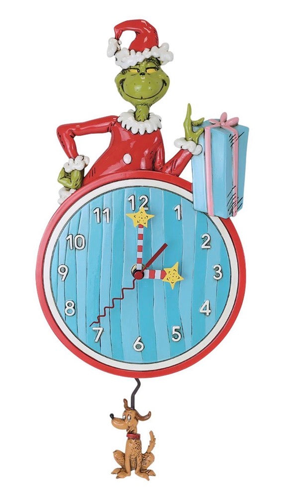 Grinch Wall Clock