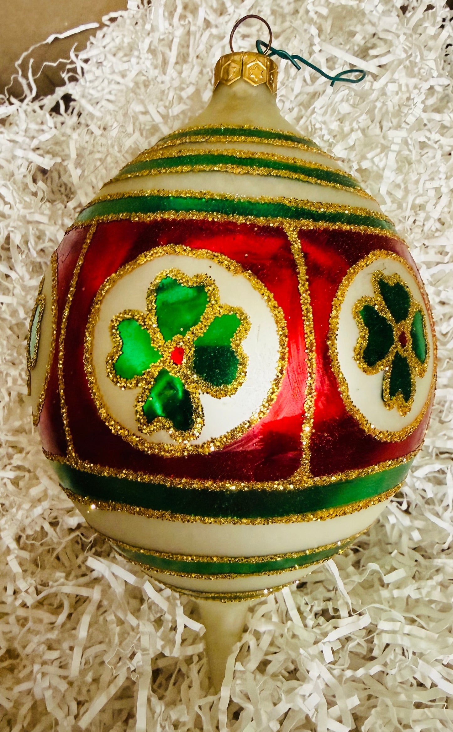 Christopher Radko 7-1/2" St. Patrick's Day Ornament - 97-204-0