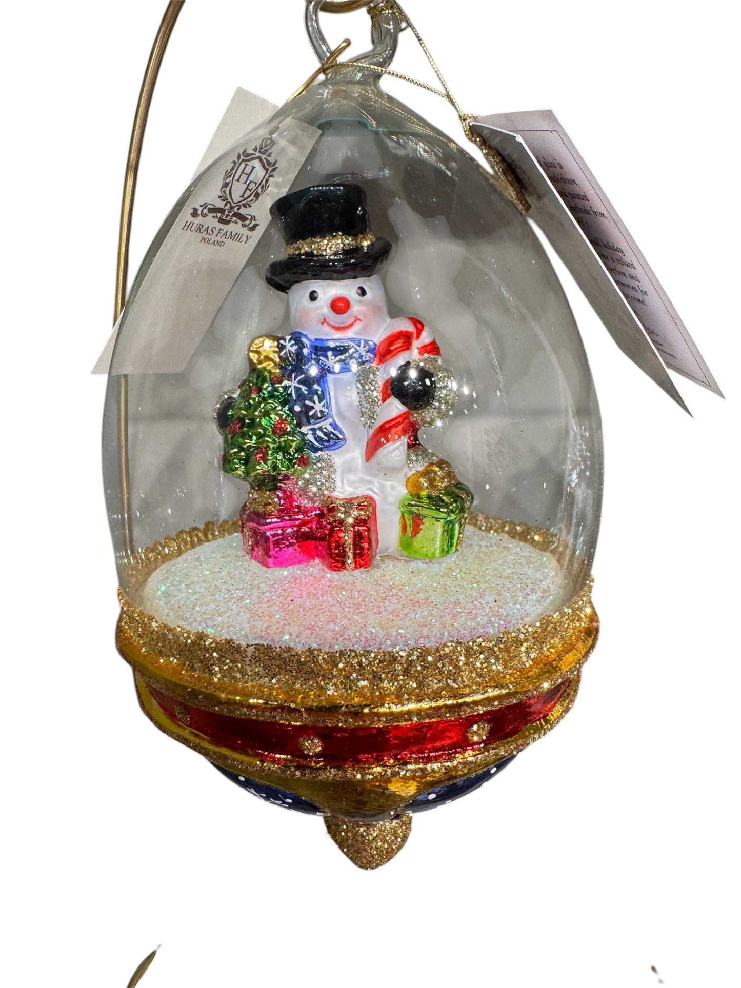 CHEERFUL FROSTY IN DOME