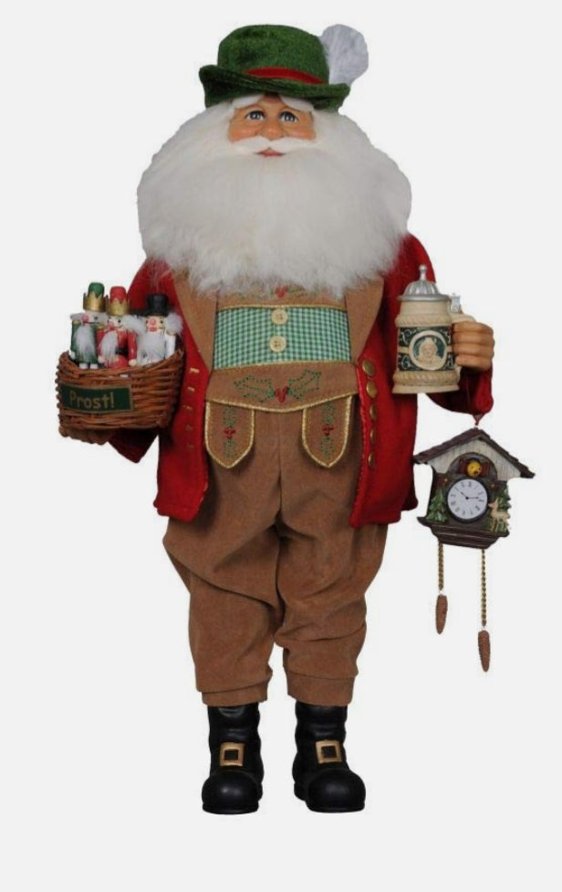 German Theme Santa