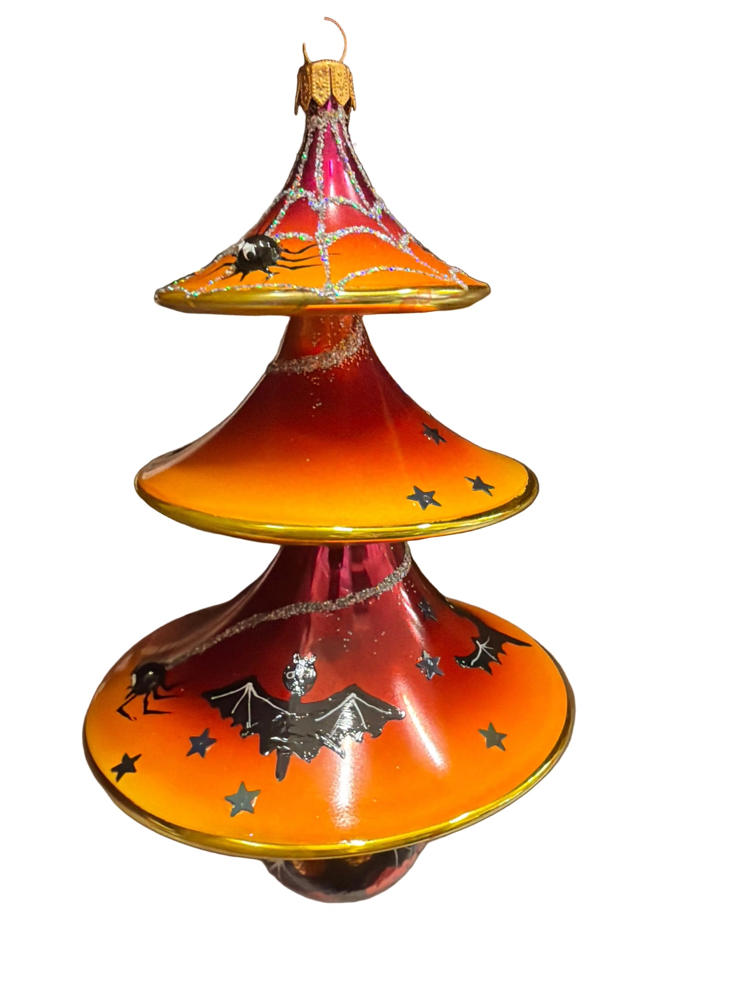 Halloween Orange Tree Ornament