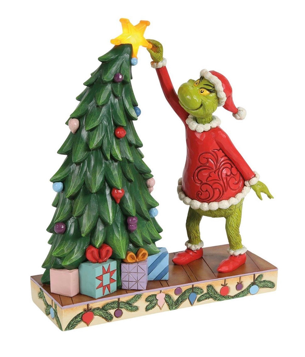 Grinchy Pulling Tree Star