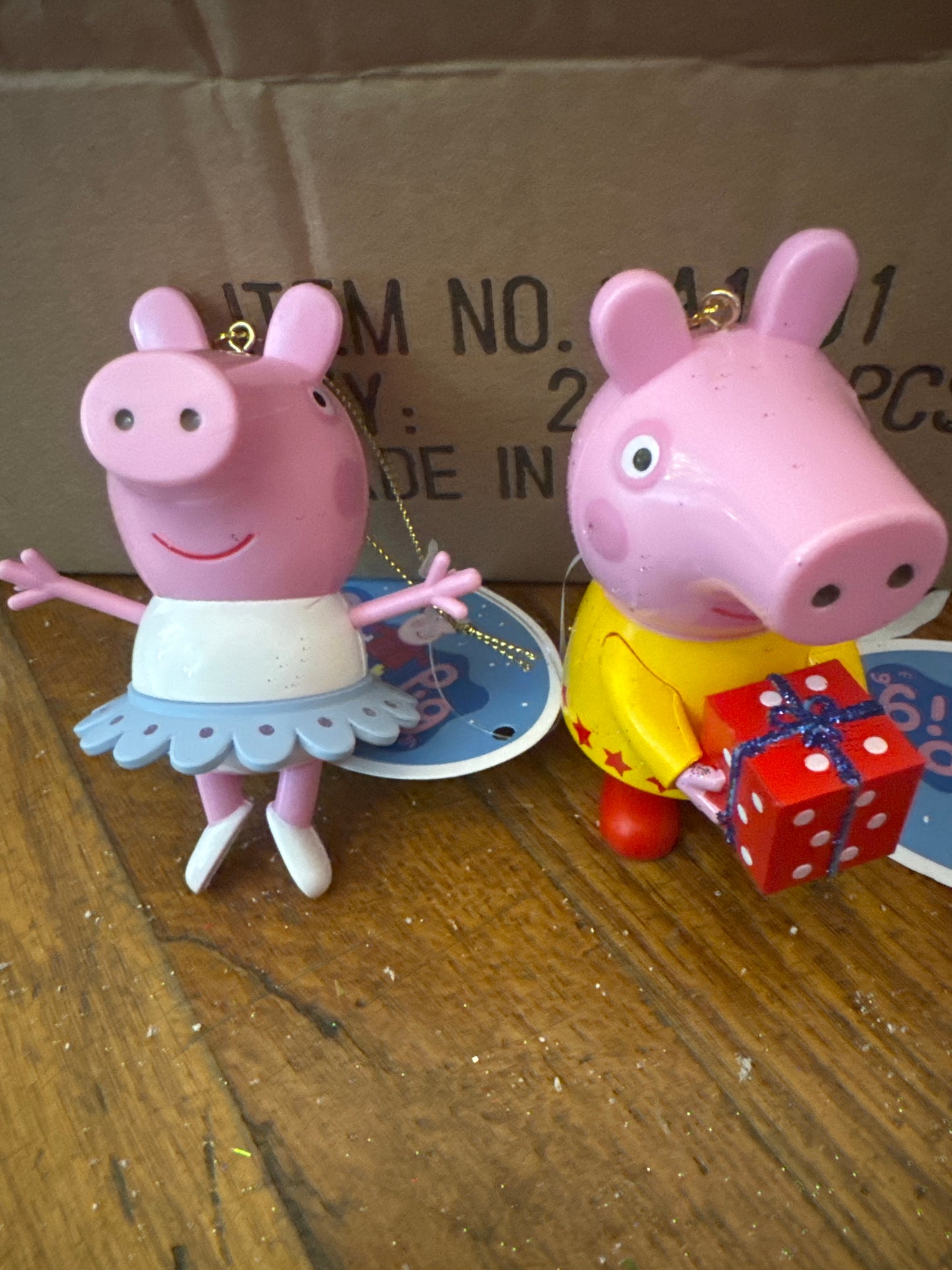 Peppa Pig Plastic Ornament