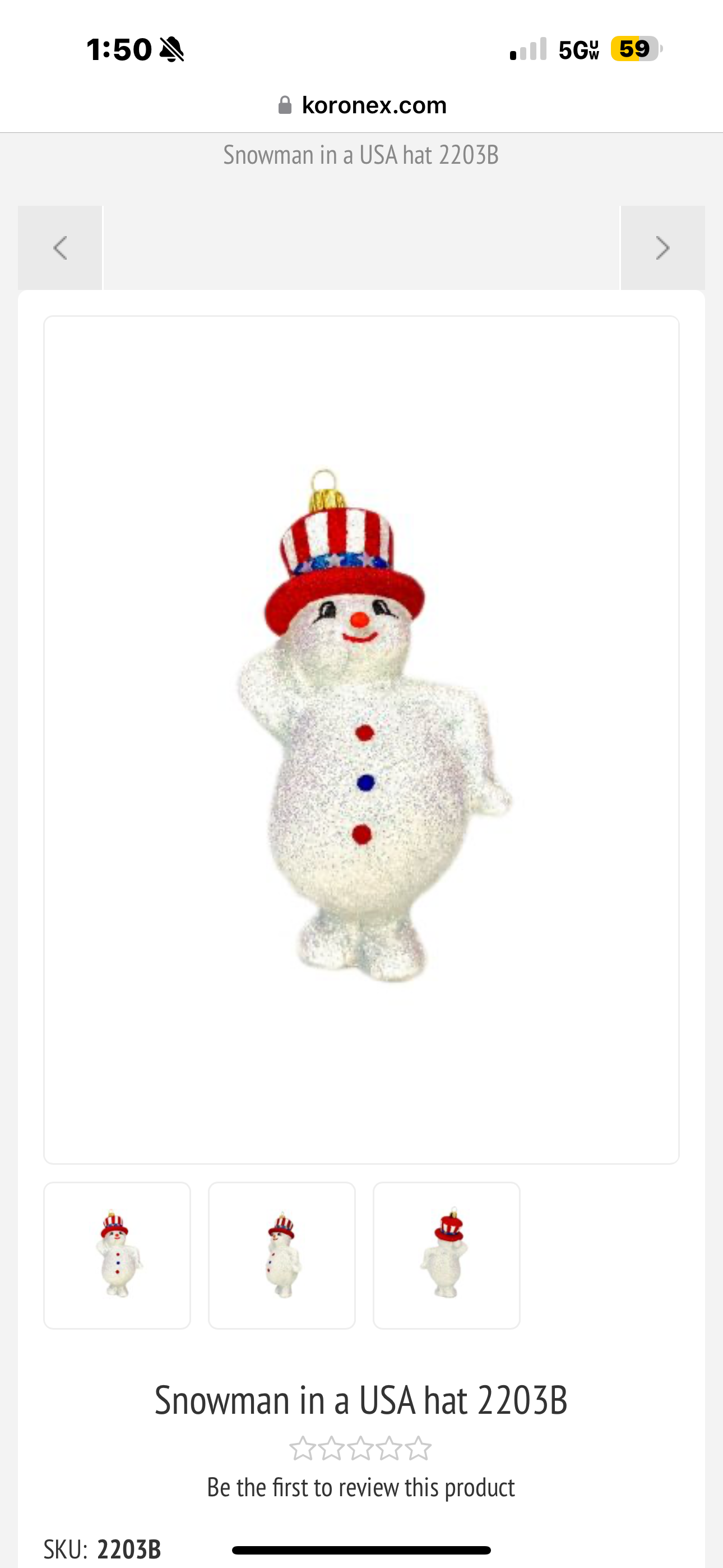 USA SNOWMAN