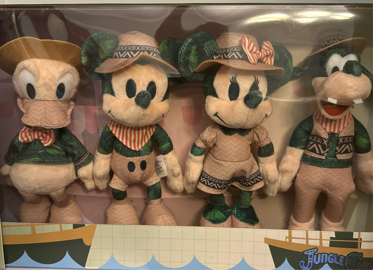 Jungle cruise Disney plush Set