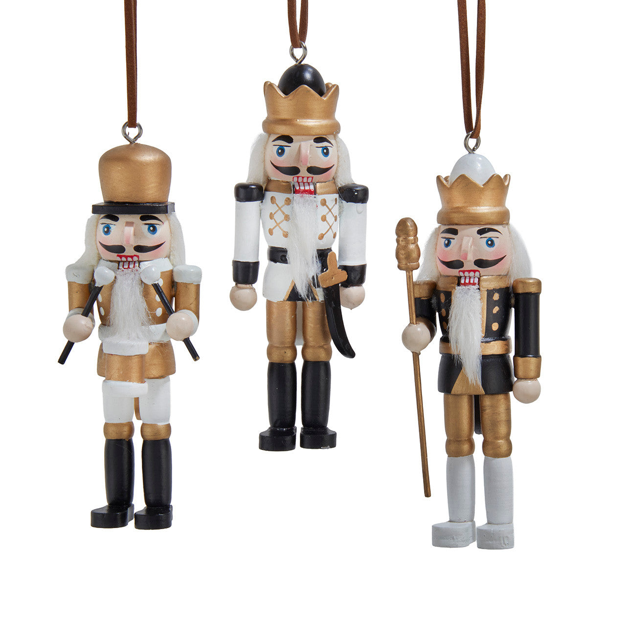Black & Gold Nutcracker Ornament