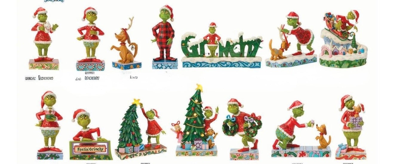 New Grinch 2026 14 pc Figurines
