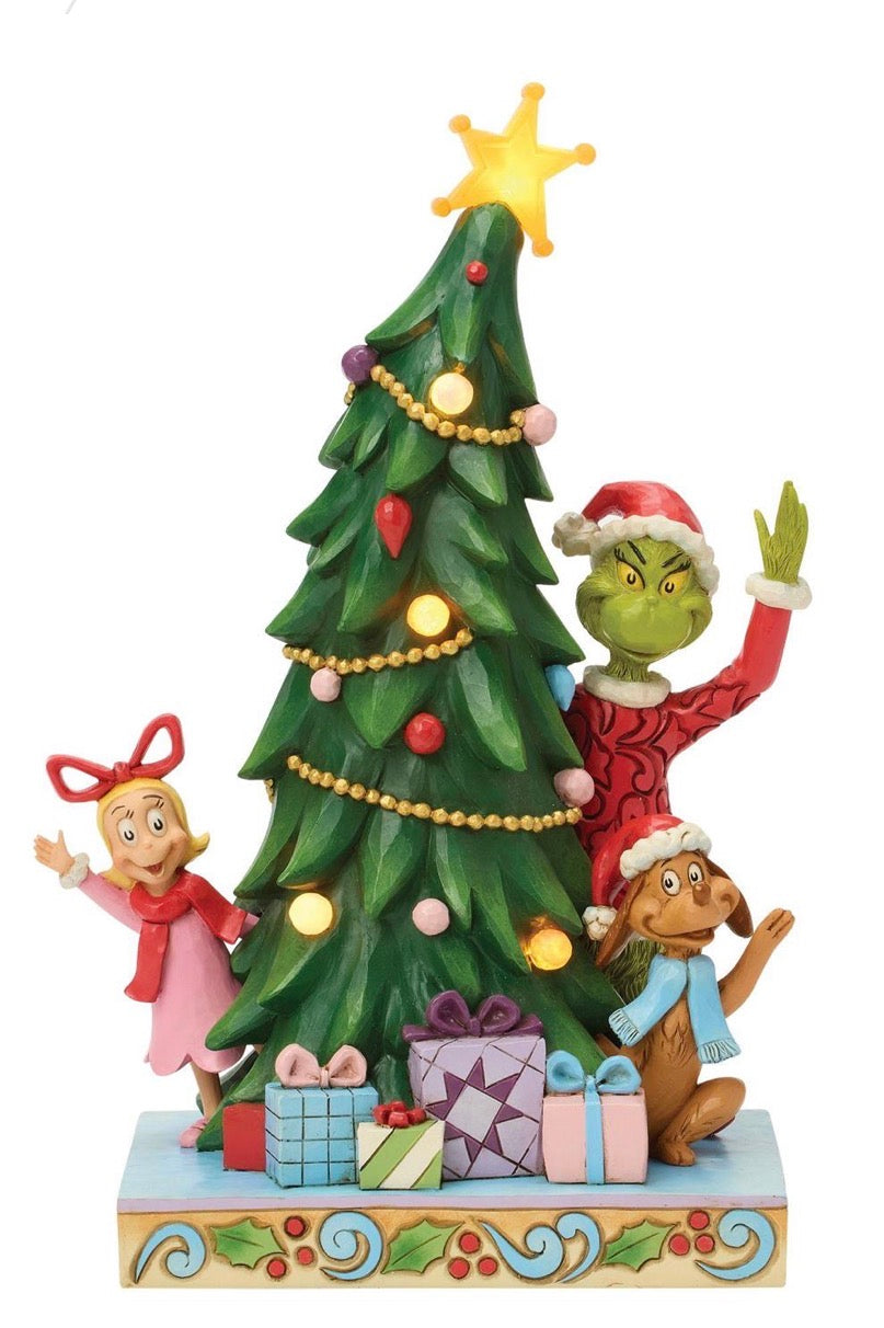 Grinch, Cindy, Max Peeking