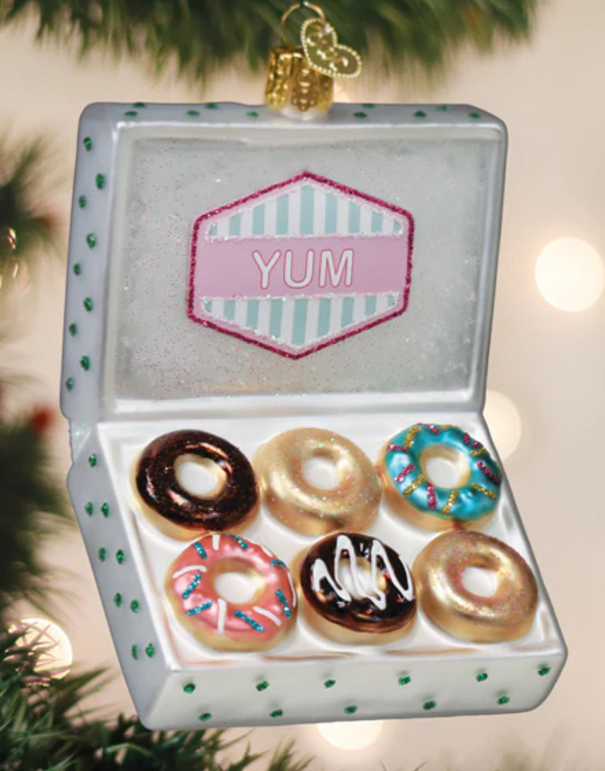 Box Of Donuts Ornament