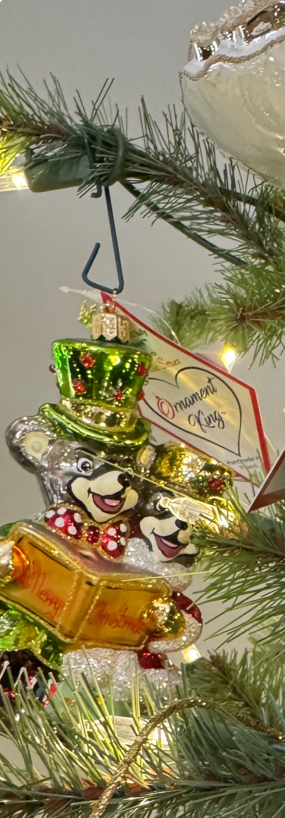 Ultimate DARK GREEN Ornament Hooks