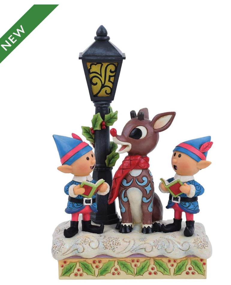 Rudolph and Elves Caroling