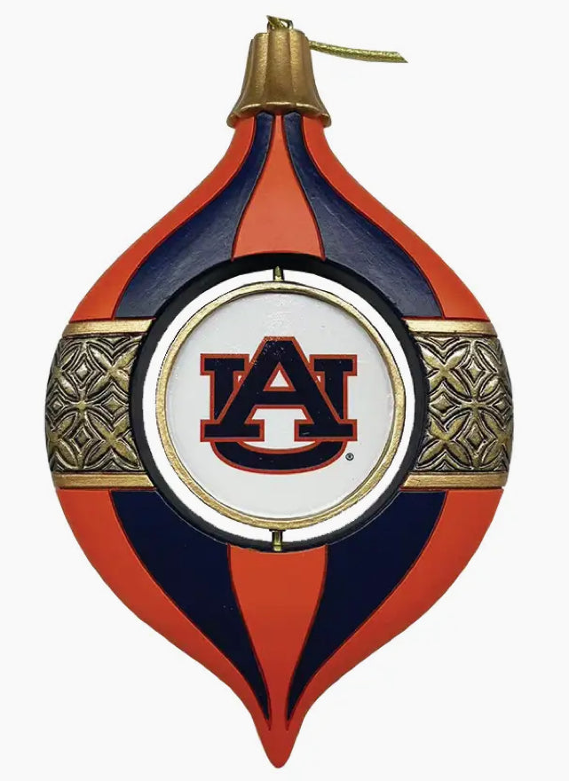 5.5" Auburn Spinning Bulb Ornament