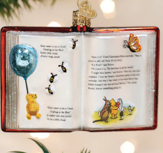 Winnie the Pooh Book Ornament