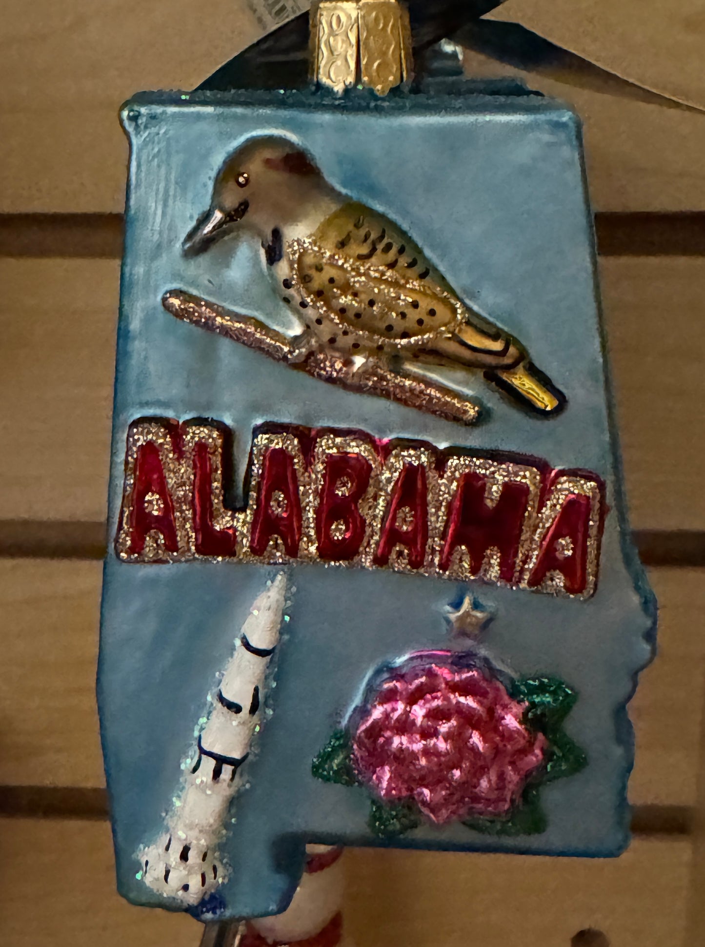 State of Alabama Ornament