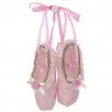 8.5"VELVET BALLERINA SHOES ORNAMENT