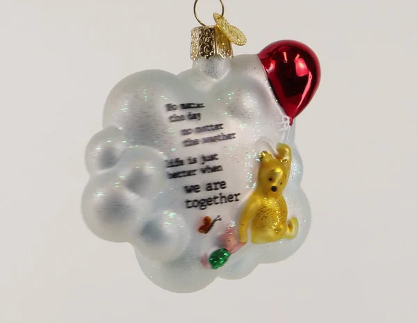 Winnie And Piglet Together Ornament