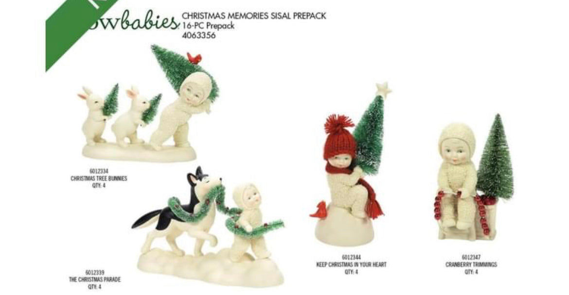 Christmas Memories Snowbabies Set – E & C Creations