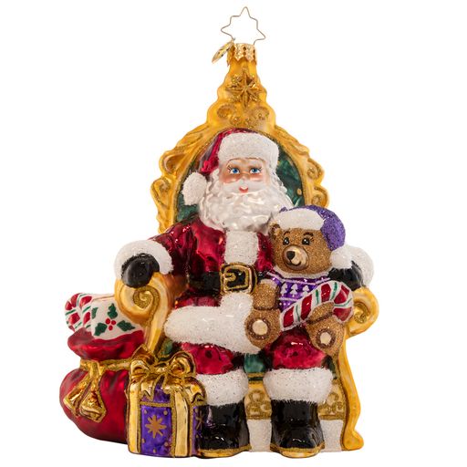 CHRISTOPHER RADKO Strike A Pose Santa - E & C Creations