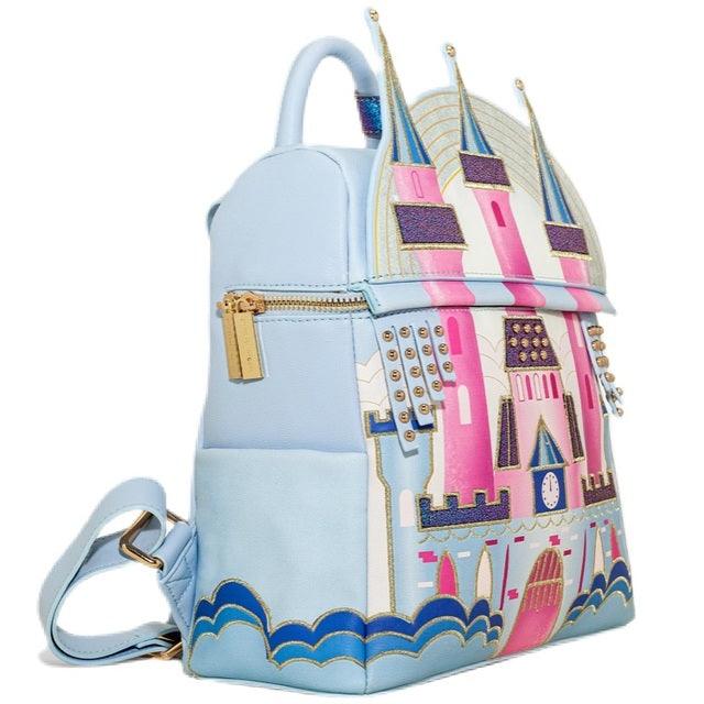 Danielle Nicole Sleeping Beauty Castle Backpack - E & C Creations