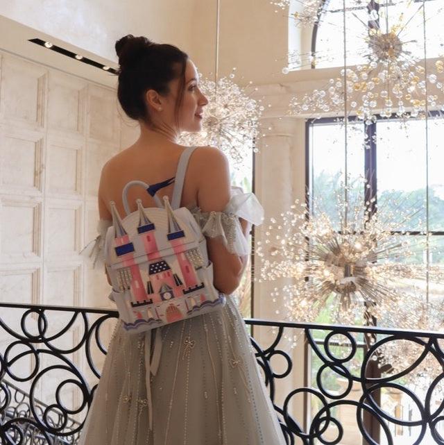 Danielle Nicole Sleeping Beauty Castle Backpack - E & C Creations