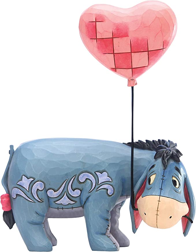 Eeyore with a Heart Balloon - E & C Creations