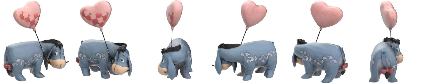 Eeyore with a Heart Balloon - E & C Creations