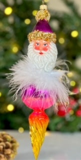 Limited Edition Purple and Pink Crazy Santa