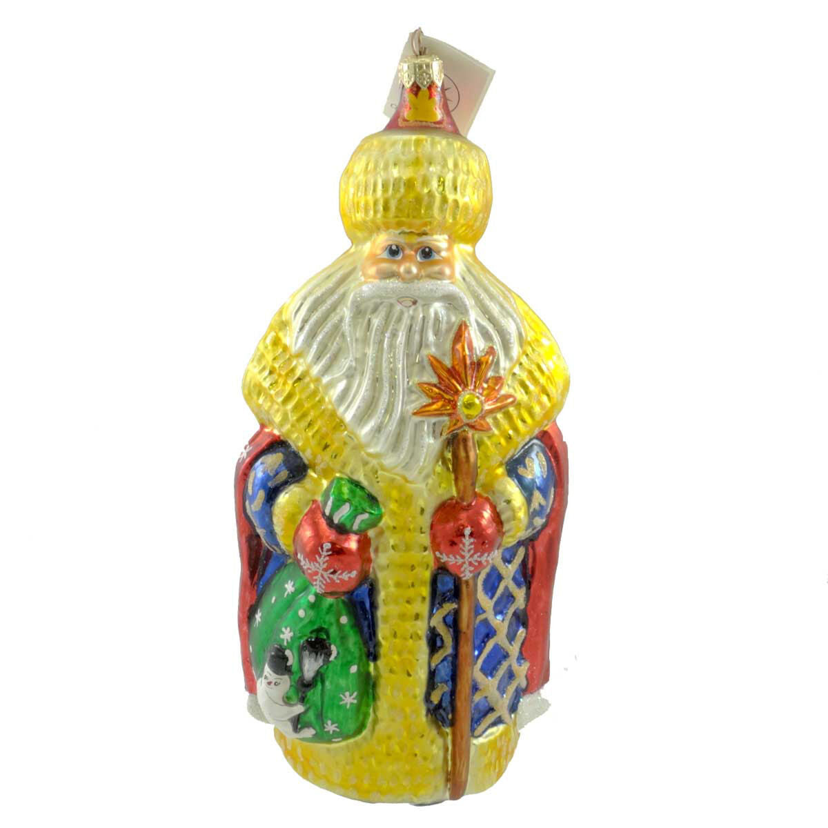 Christoper Radko St. Petersburg Santa Large Christmas Ornament
