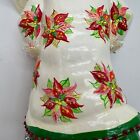 2012 Patricia Breen Skating Party Poinsettias 6.5" Ornament CATZ Exclusive