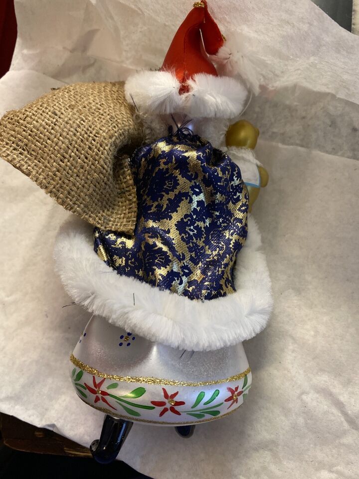 Christopher Radko Italian With Toys and Bears Santa 98-063-0