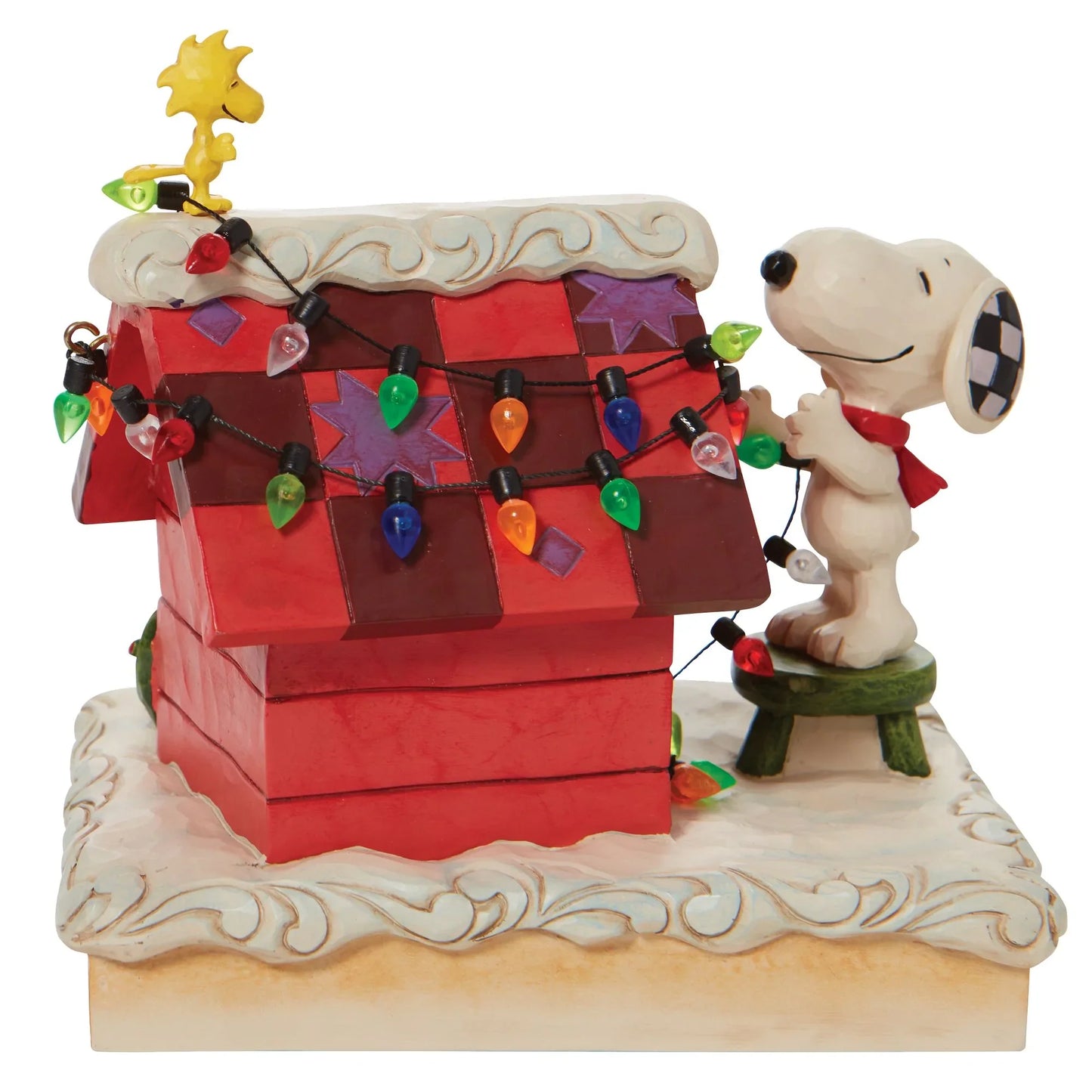 Snoopy with WS Decorating Dog - E & C Creations