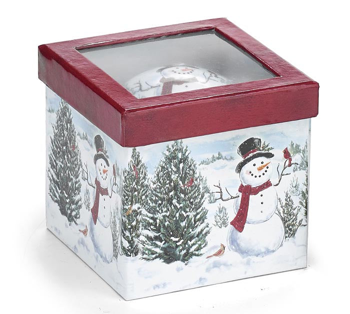 SNOWMAN FRIENDS 4" ORNAMENT
