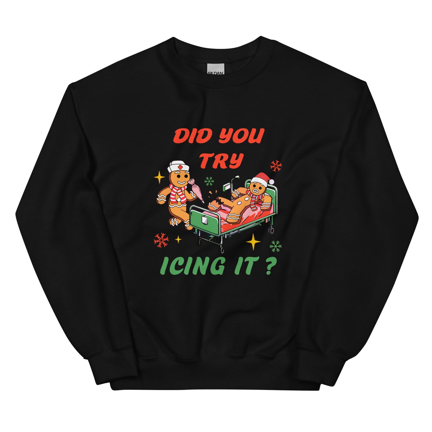 Did you Try icing it? Sweatshirt
