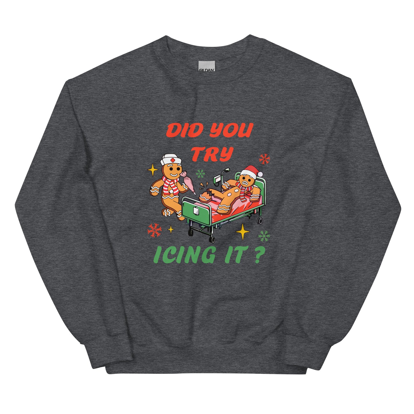 Did you Try icing it? Sweatshirt
